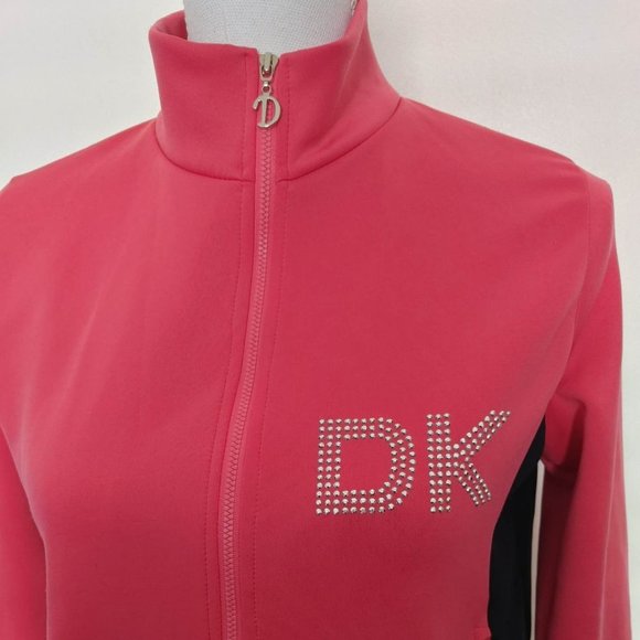 2pcs set pink with 2 side pockets shirt long sleeve with pant size s - Picture 3 of 8